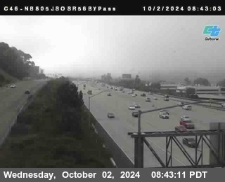 NB 805 at NB 805/5 Merge