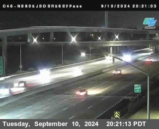 NB 805 at NB 805/5 Merge