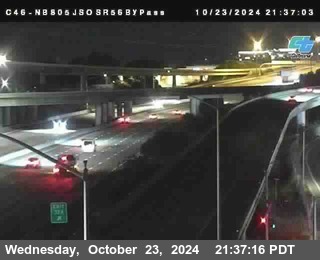 NB 805 at NB 805/5 Merge