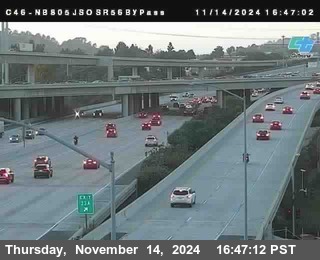 NB 805 at NB 805/5 Merge