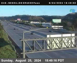 NB 805 at NB 805/5 Merge