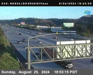 NB 805 at NB 805/5 Merge