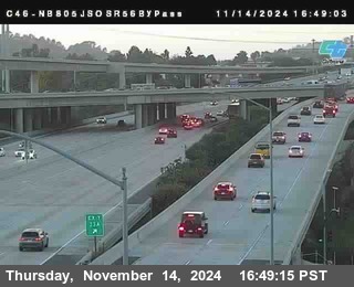 NB 805 at NB 805/5 Merge