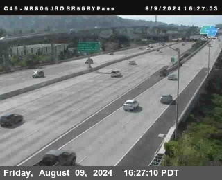 NB 805 at NB 805/5 Merge