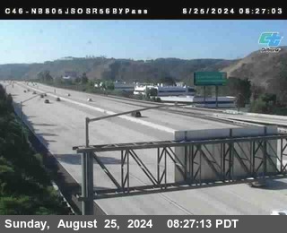 NB 805 at NB 805/5 Merge