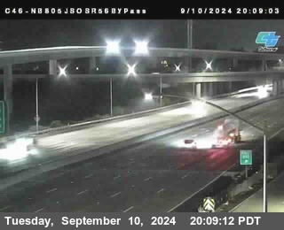 NB 805 at NB 805/5 Merge