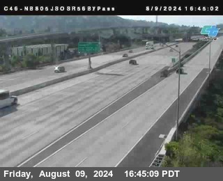 NB 805 at NB 805/5 Merge