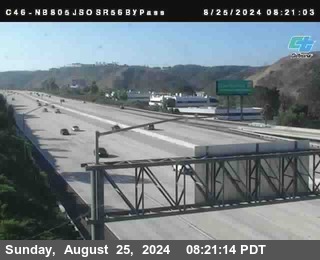 NB 805 at NB 805/5 Merge