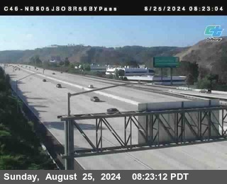 NB 805 at NB 805/5 Merge