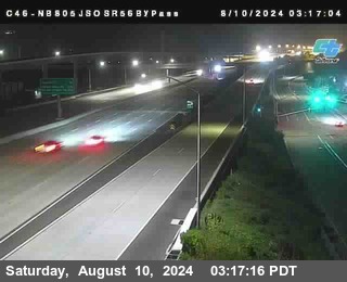 NB 805 at NB 805/5 Merge