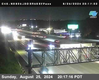 NB 805 at NB 805/5 Merge