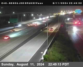 NB 805 at NB 805/5 Merge