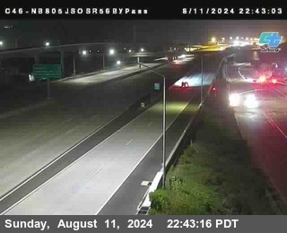 NB 805 at NB 805/5 Merge