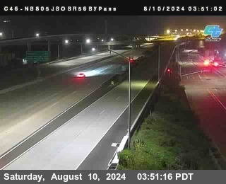 NB 805 at NB 805/5 Merge