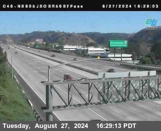 NB 805 at NB 805/5 Merge