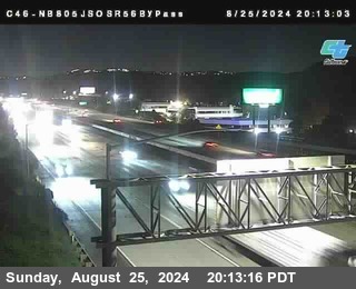 NB 805 at NB 805/5 Merge