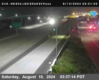 NB 805 at NB 805/5 Merge