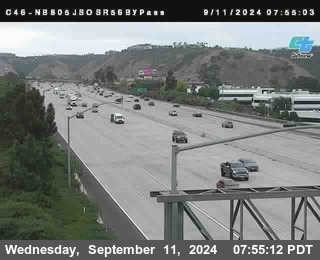 NB 805 at NB 805/5 Merge