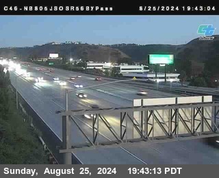 NB 805 at NB 805/5 Merge