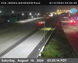 NB 805 at NB 805/5 Merge