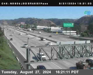 NB 805 at NB 805/5 Merge