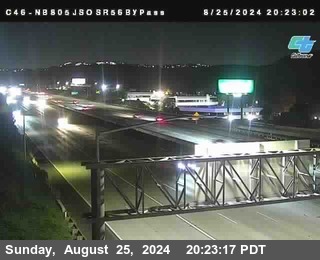 NB 805 at NB 805/5 Merge