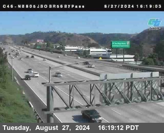 NB 805 at NB 805/5 Merge