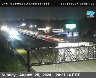 NB 805 at NB 805/5 Merge