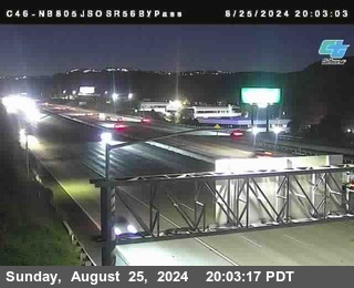 NB 805 at NB 805/5 Merge