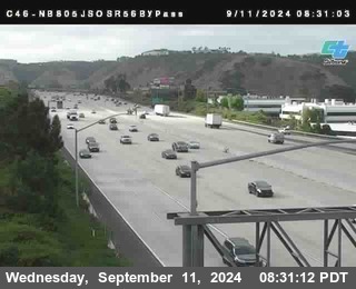 NB 805 at NB 805/5 Merge