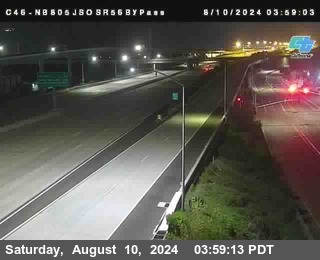 NB 805 at NB 805/5 Merge