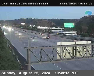 NB 805 at NB 805/5 Merge