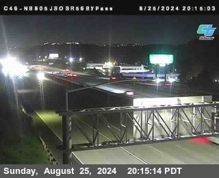 NB 805 at NB 805/5 Merge