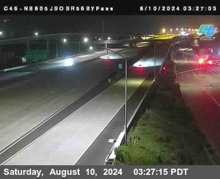 NB 805 at NB 805/5 Merge