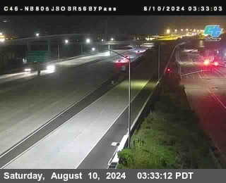 NB 805 at NB 805/5 Merge