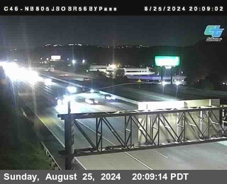 NB 805 at NB 805/5 Merge