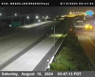 NB 805 at NB 805/5 Merge