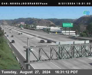 NB 805 at NB 805/5 Merge