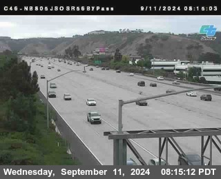 NB 805 at NB 805/5 Merge