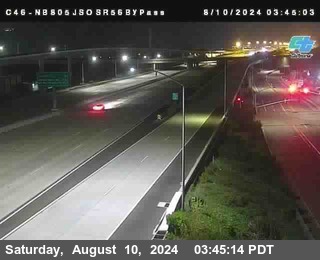 NB 805 at NB 805/5 Merge