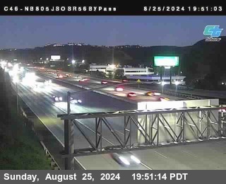 NB 805 at NB 805/5 Merge