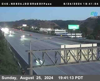 NB 805 at NB 805/5 Merge