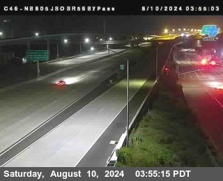 NB 805 at NB 805/5 Merge