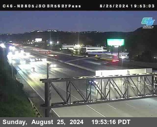 NB 805 at NB 805/5 Merge