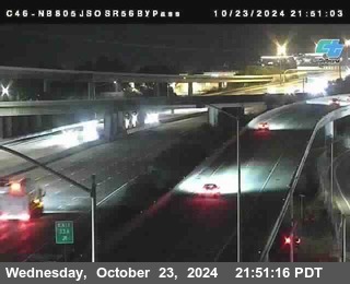 NB 805 at NB 805/5 Merge