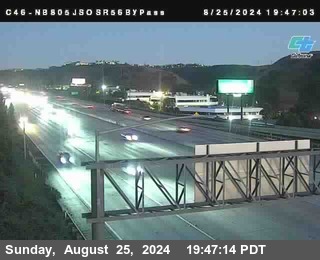 NB 805 at NB 805/5 Merge