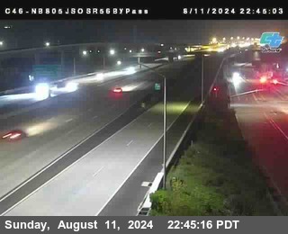 NB 805 at NB 805/5 Merge