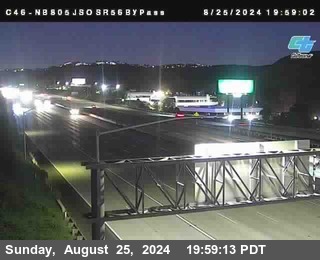 NB 805 at NB 805/5 Merge