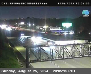 NB 805 at NB 805/5 Merge