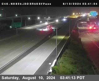 NB 805 at NB 805/5 Merge